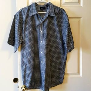 Men's L Casual Button Down Shirt